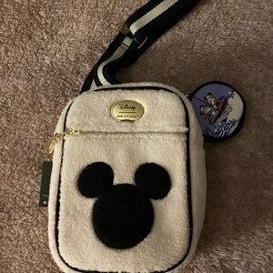 Disney Our Universe White and Black Bag